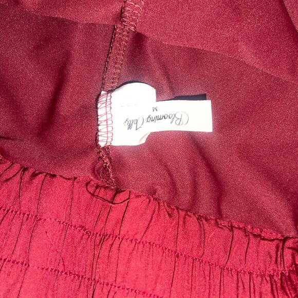 Red Athletic Shorts - Picture 2 of 3